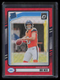 DELETE 164891 2024 Donruss Optic Rated Rookies Preview Red Wave 369 Bo Nix Rookie