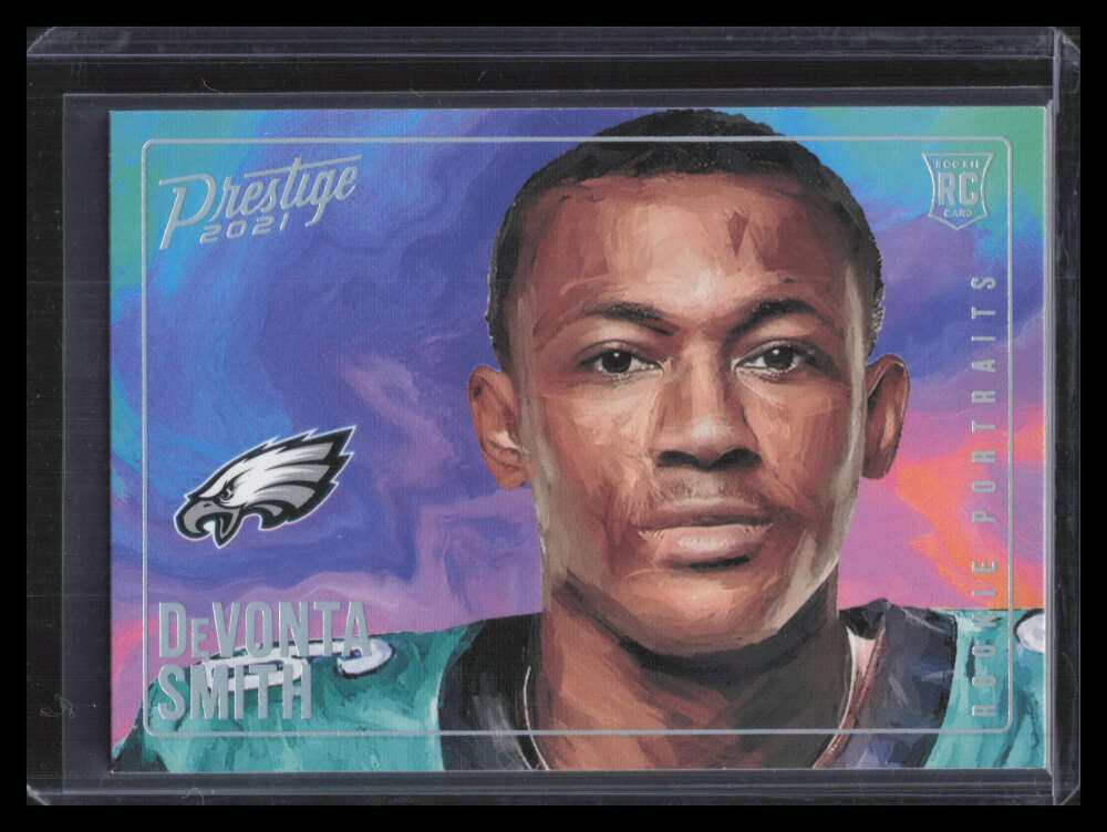 2021 Prestige Rookie Portraits 12 DeVonta Smith Rookie