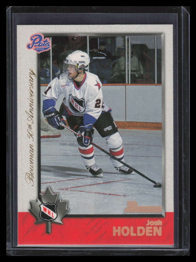 1998 Bowman CHL Golden Anniversary 73 Josh Holden 12/50