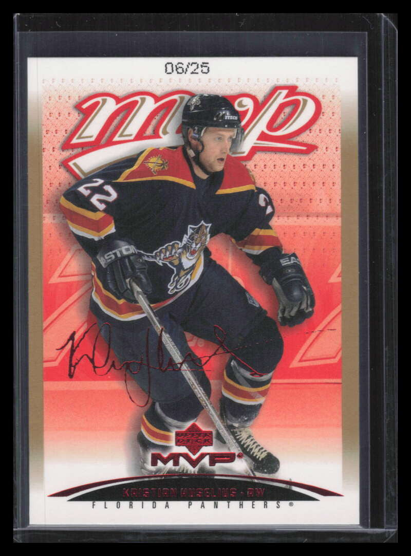 2003-04 Upper Deck MVP Canadian Exclusives 179 Kristian Huselius 6/25