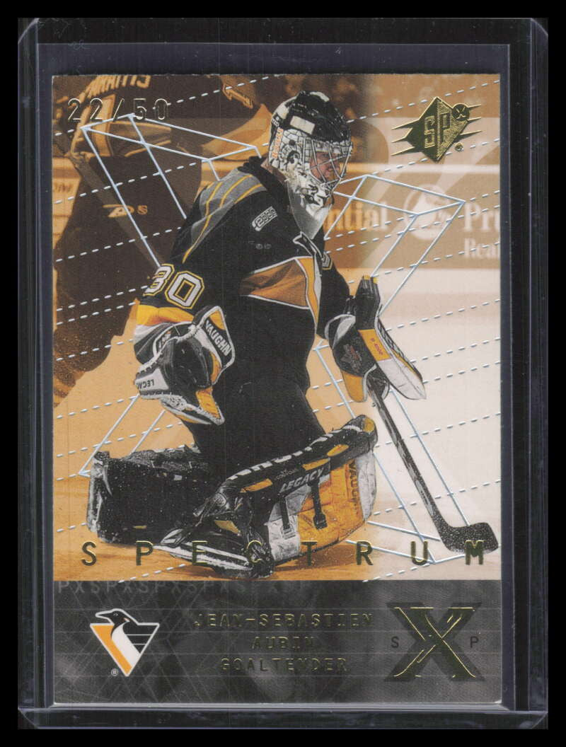 2000-01 SPx Spectrum 55 Jean-Sebastien Aubin 22/50