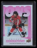 2023-24 Upper Deck Trilogy Generations Pink tg17c Dylan Strome 8/25