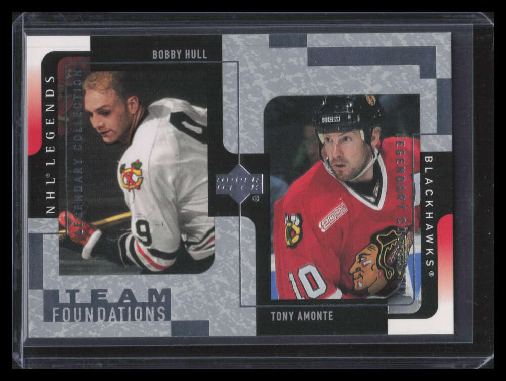 2000-01 Upper Deck Legends Legendary Collection Silver 30 Amonte Bobby Hull /100