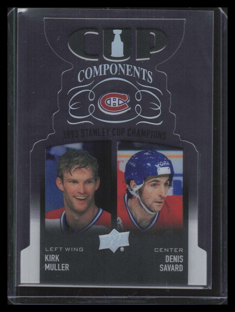 2019-20 Upper Deck Cup Components CCPMS Kirk Muller Denis Savard