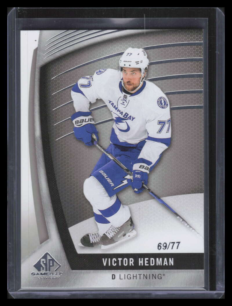 2017-18 SP Game Used 2 Victor Hedman 69/77