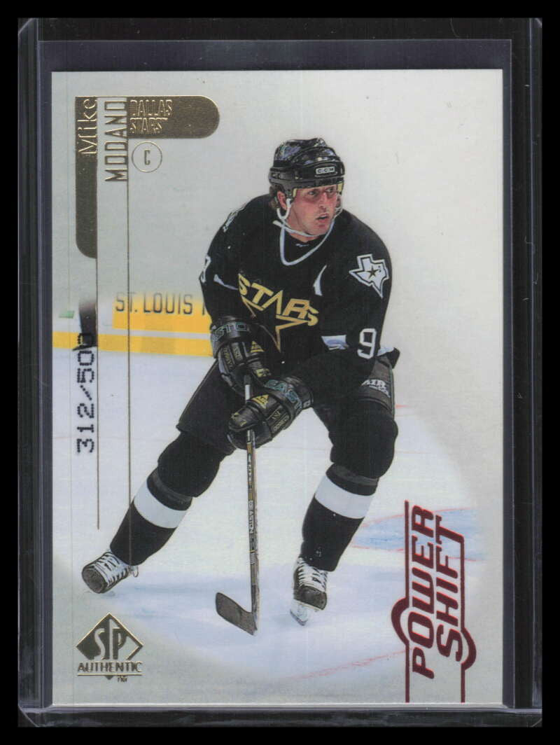 1998-99 SP Authentic Power Shift 25 Mike Modano 312/500