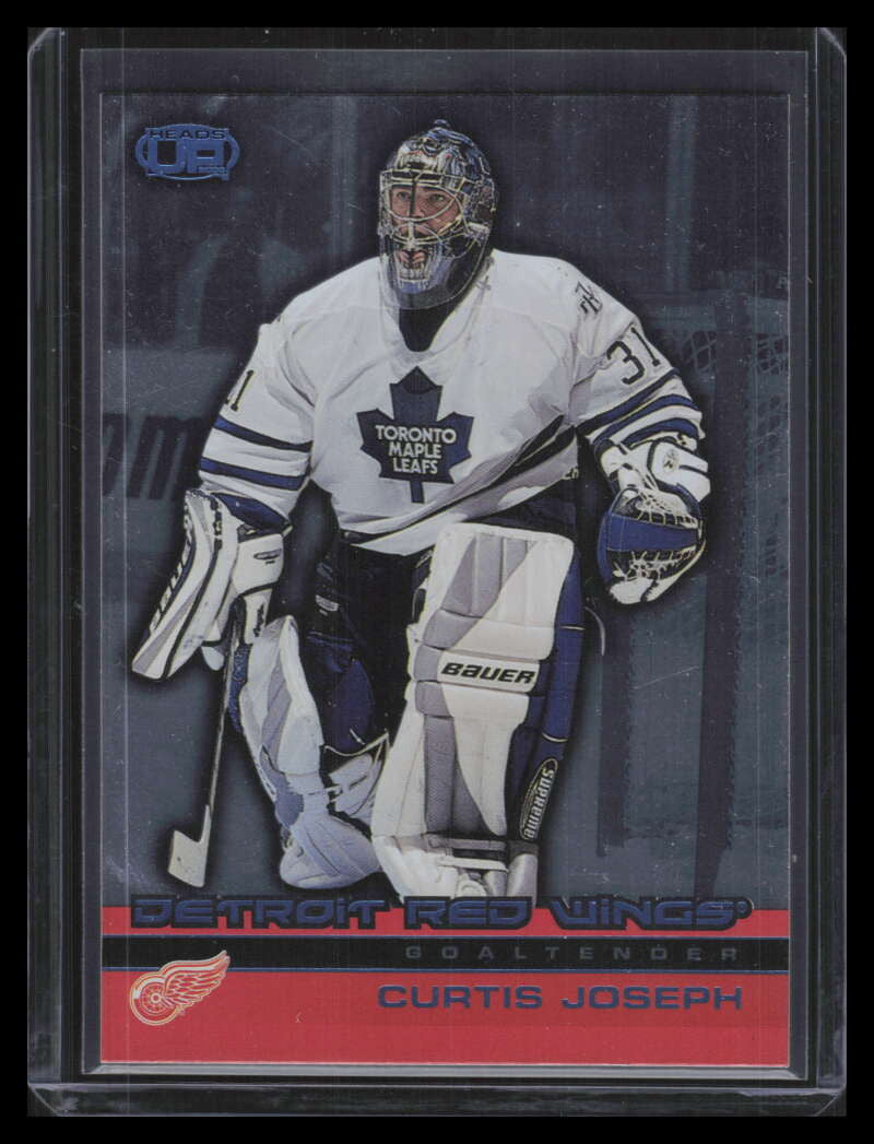 2002-03 Pacific Heads Up Blue 44 Curtis Joseph 214/240