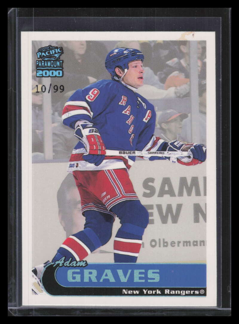 1999-00 Paramount Holographic Emerald 149 Adam Graves 10/99