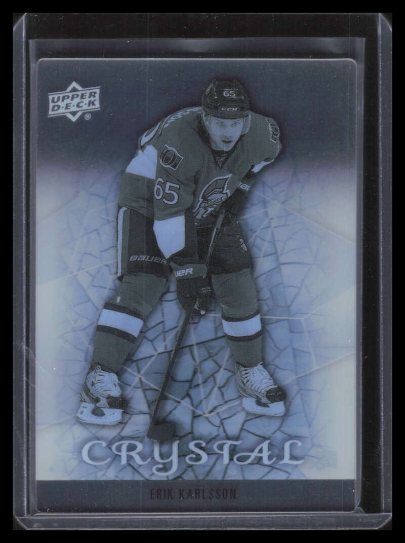 2013-14 Upper Deck Trilogy Crystal c6 Erik Karlsson