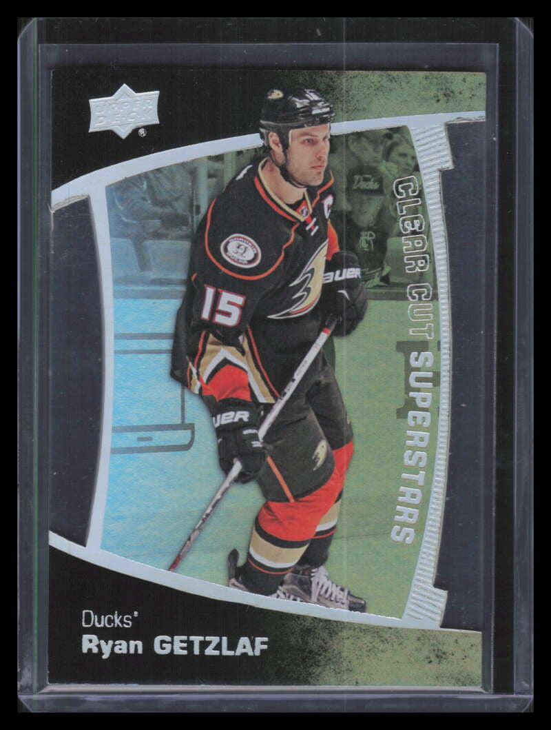 2016-17 Upper Deck Clear Cut Superstars CCSRG Ryan Getzlaf