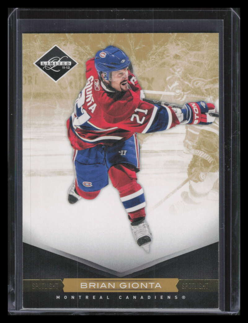 2011-12 Limited Gold Spotlight 167 Brian Gionta 24/25