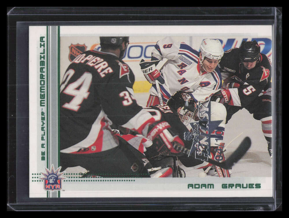2000-01 BAP Memorabilia NHL All-Star Fantasy Emerald 181 Adam Graves 4/10
