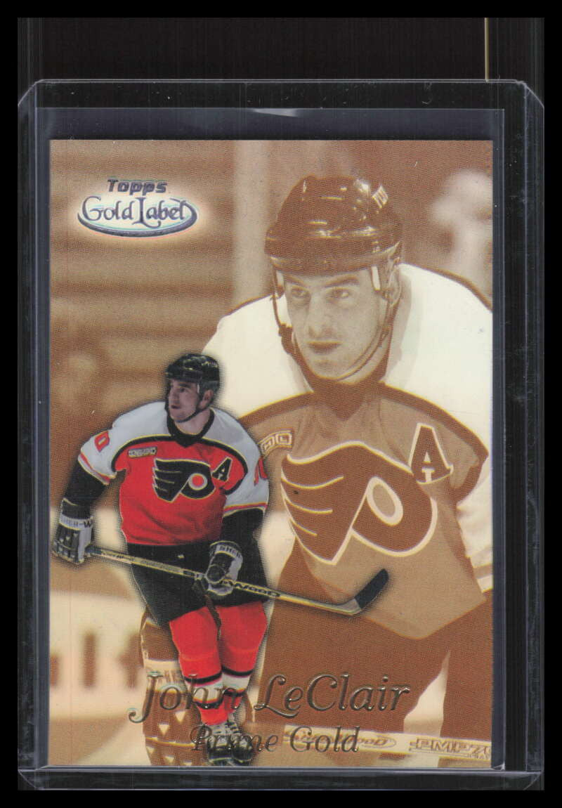 1999-00 Topps Gold Label Prime Gold Black pg8 John LeClair
