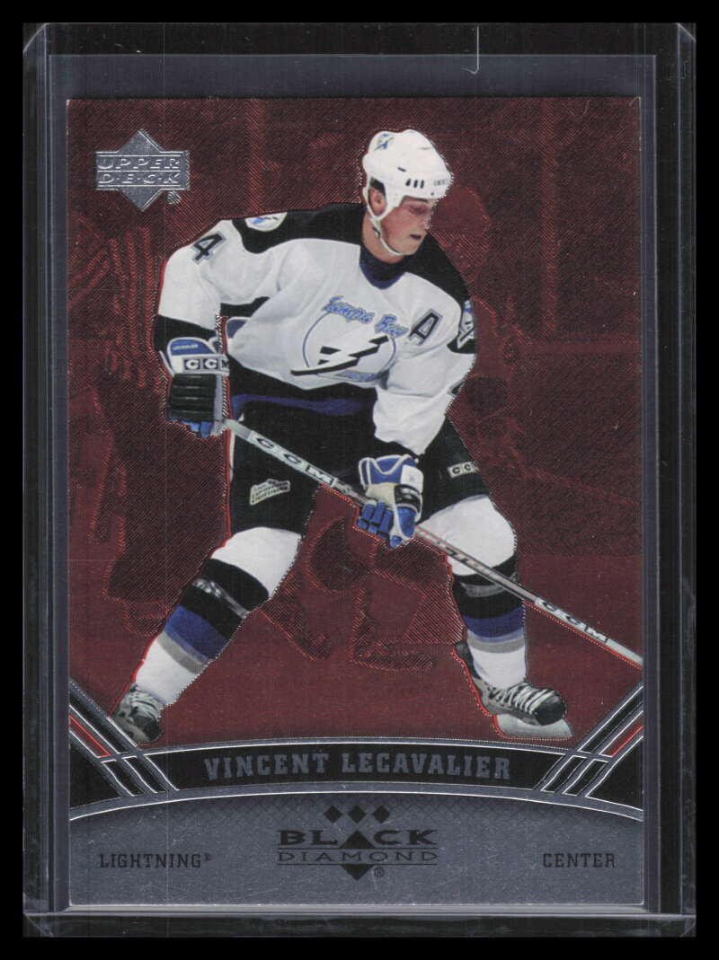 2006-07 Black Diamond Ruby 145 Vincent Lecavalier 74/100