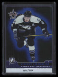 2001-02 Vanguard Blue 89 Vincent Lecavalier 80/89