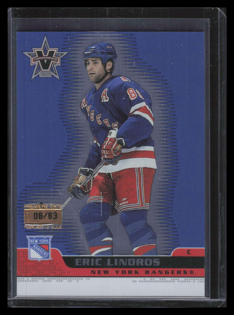 2001-02 Vanguard Premiere Date 64 Eric Lindros 8/83