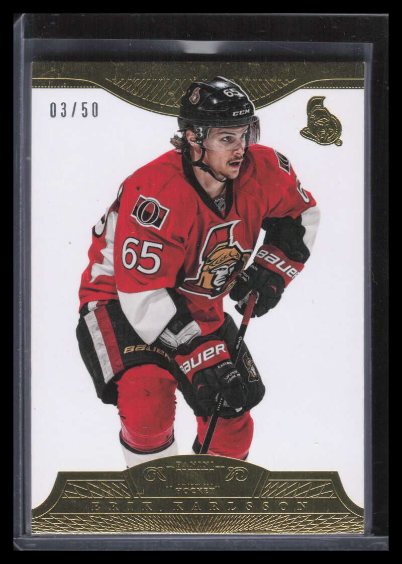 2013-14 Dominion Gold 66 Erik Karlsson 3/50