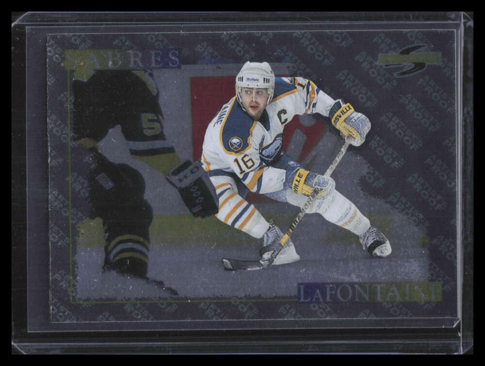 1995-96 Score Black Ice Artist's Proofs 201 Pat LaFontaine 149414