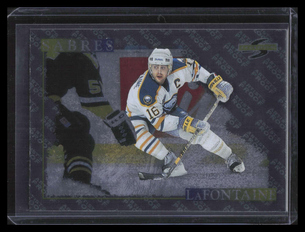1995-96 Score Black Ice Artist's Proofs 201 Pat LaFontaine 149415