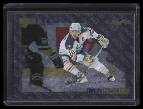 1995-96 Score Black Ice Artist's Proofs 201 Pat LaFontaine 149415