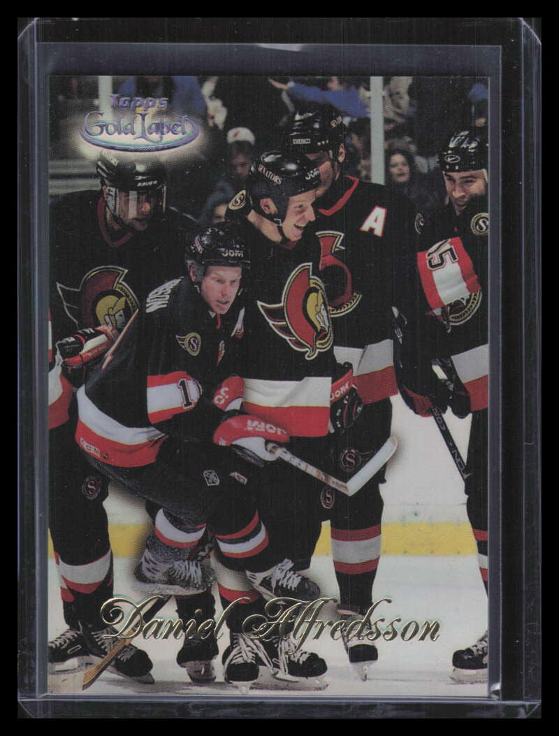 1998-99 Topps Gold Label Class 3 Black 69 Daniel Alfredsson