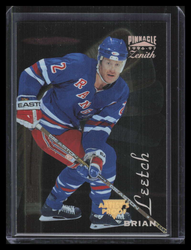 1996-97 Zenith Artist's Proofs 85 Brian Leetch