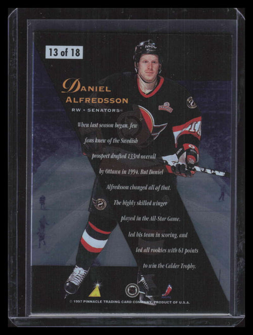 1996-97 Zenith Z-Team 13 Daniel Alfredsson