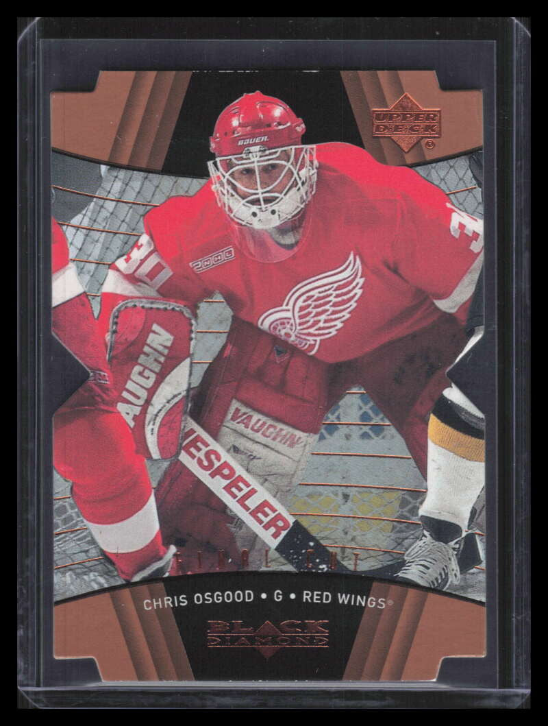 1999-00 Black Diamond Final Cut 37 Chris Osgood 35/100