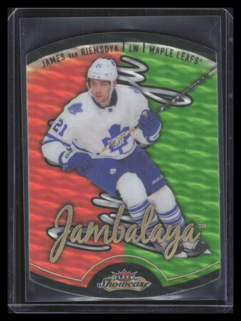 2013-14 Fleer Showcase Jambalaya 24 James van Riemsdyk