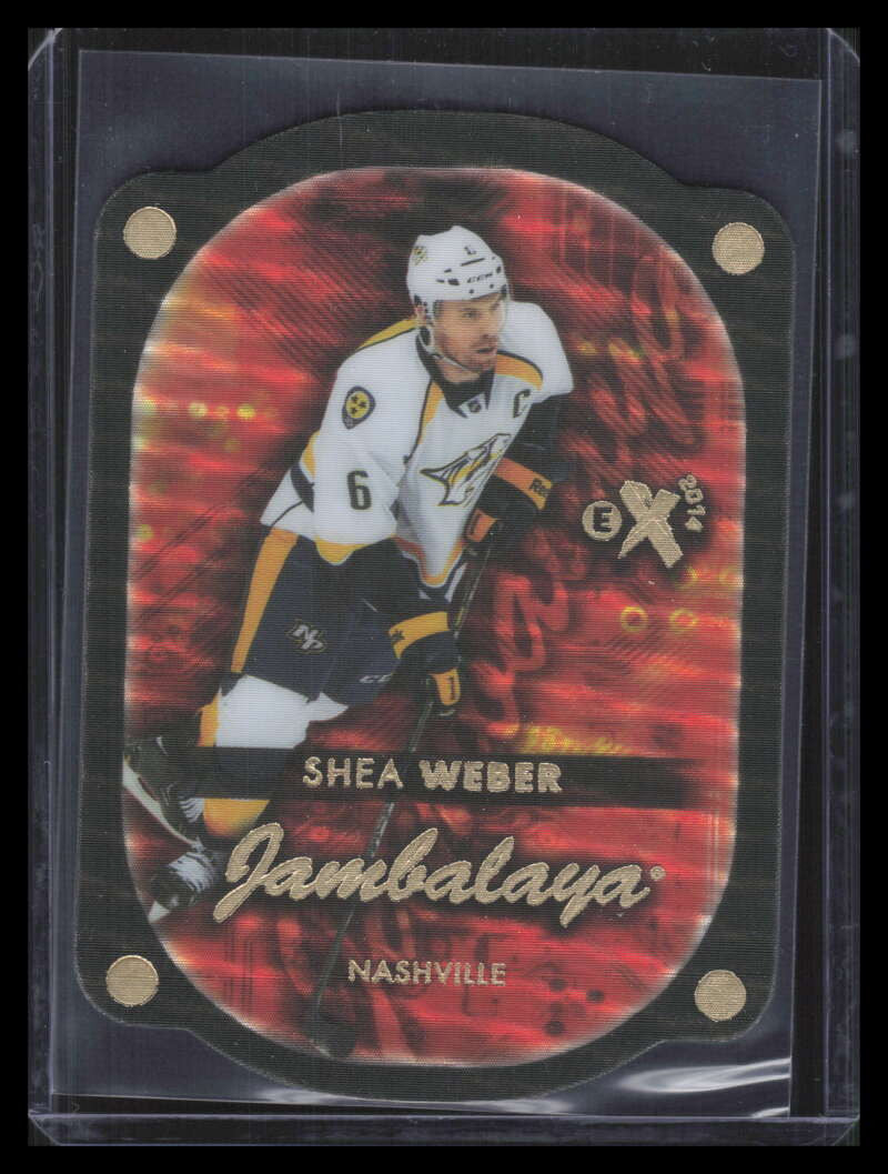 2014-15 Ultra EX Jambalaya 17 Shea Weber
