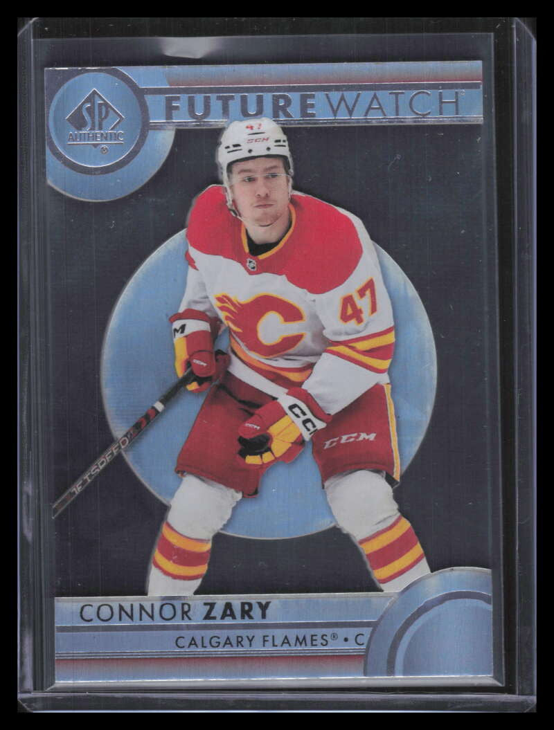 2023-24 SP Authentic Future Watch Acetate 156 Connor Zary Rookie