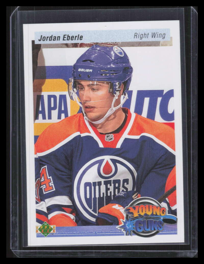 2010-11 Upper Deck 20th Anniversary 220 Jordan Eberle Rookie YG Young Guns