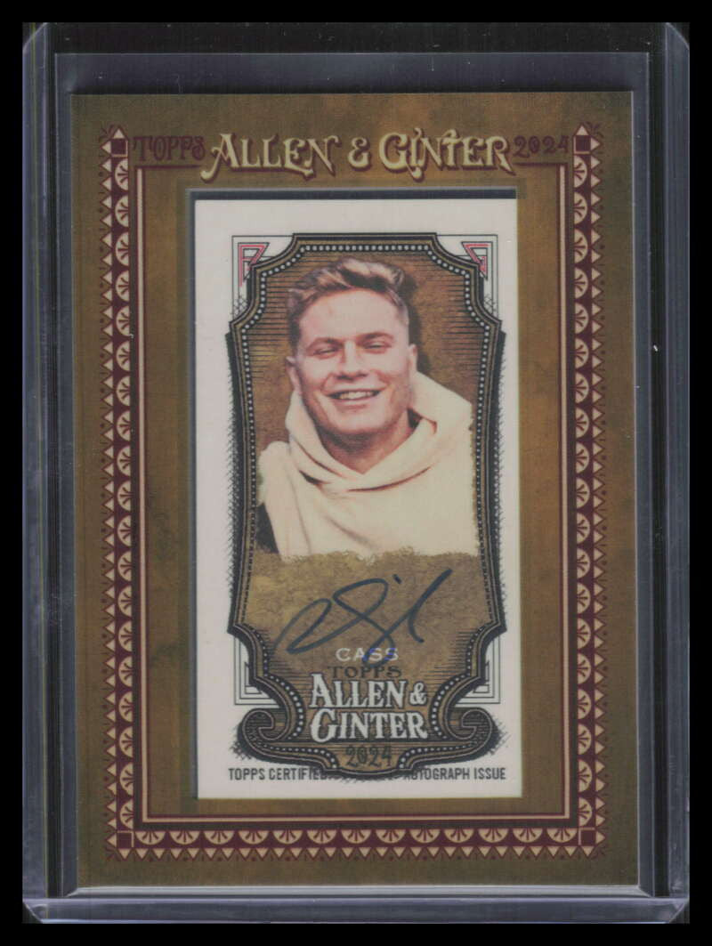 2024 Topps Allen and Ginter Framed Mini Autographs MANC Nicky Cass Auto