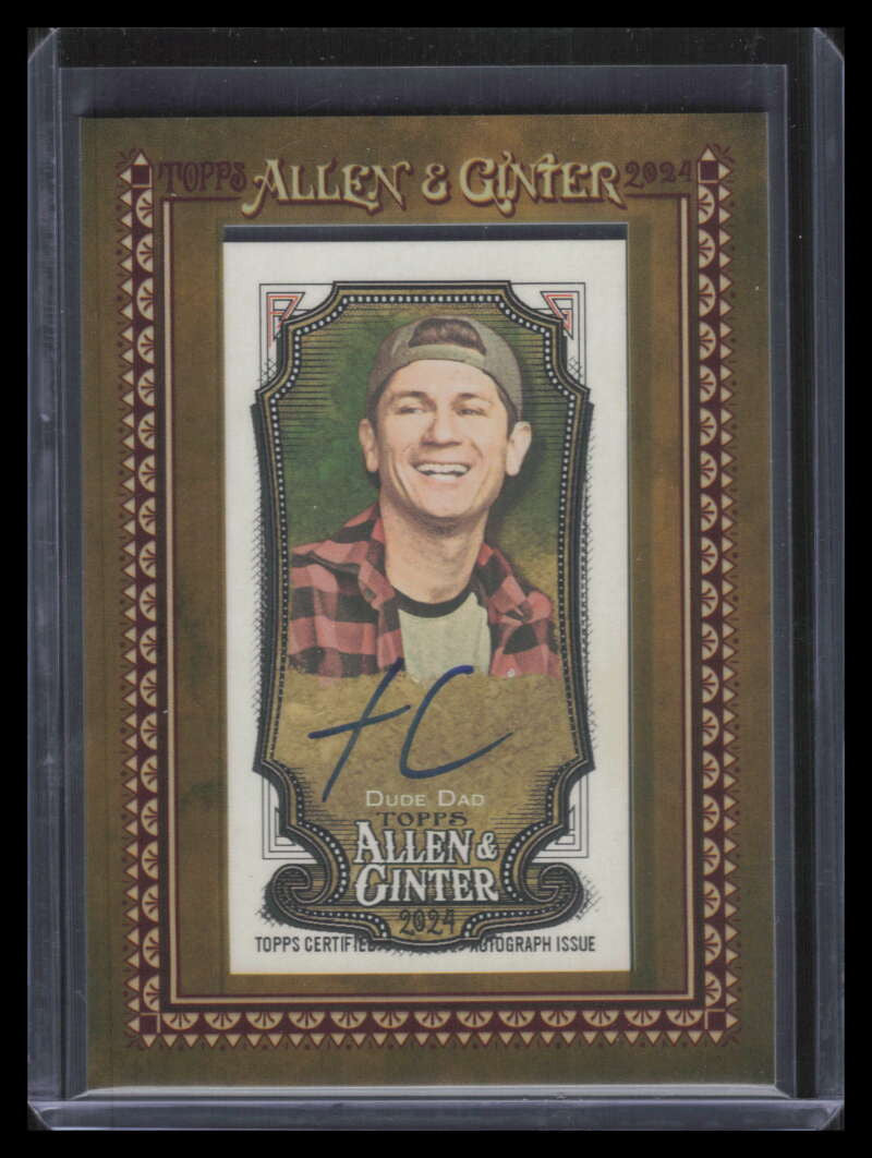 2024 Topps Allen and Ginter Framed Mini Autographs MADD Dude Dade Auto