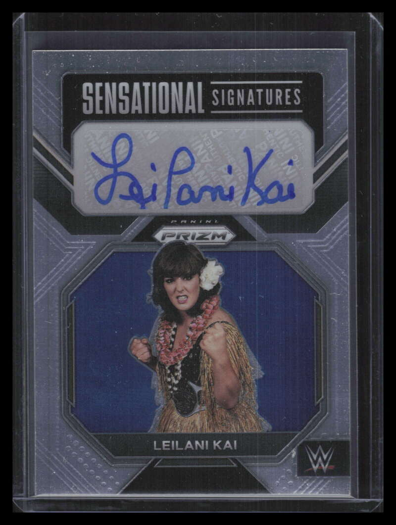 2023 Panini Prizm WWE Sensational Signatures SNLKI Leilani Kai Auto