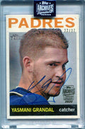 2020 Topps Archives Signature Series Yasmani Grandal Auto 22/37 2013 Heritage