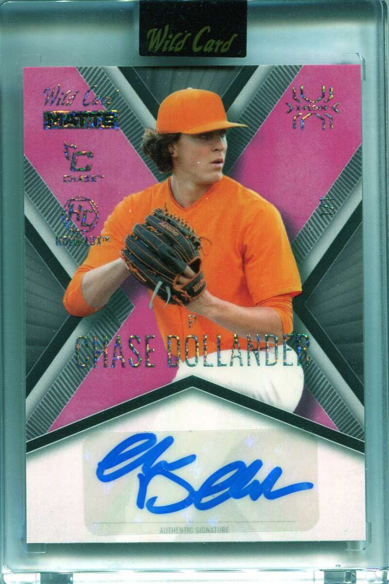 2024 Wild Card Matte Premium X-Plode Chase Holo-Lux Chase Dollander RC Auto 1/1