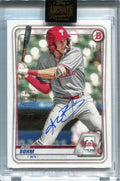 DELETE 165419 2022 Topps Archives Signature Series Alec Bohm Auto 79/99 2020 Bowman Prospects