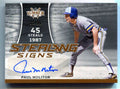 2024 Leaf Lumber Stealing Signs Holo Bronze stspm1 Paul Molitor Auto 32/35