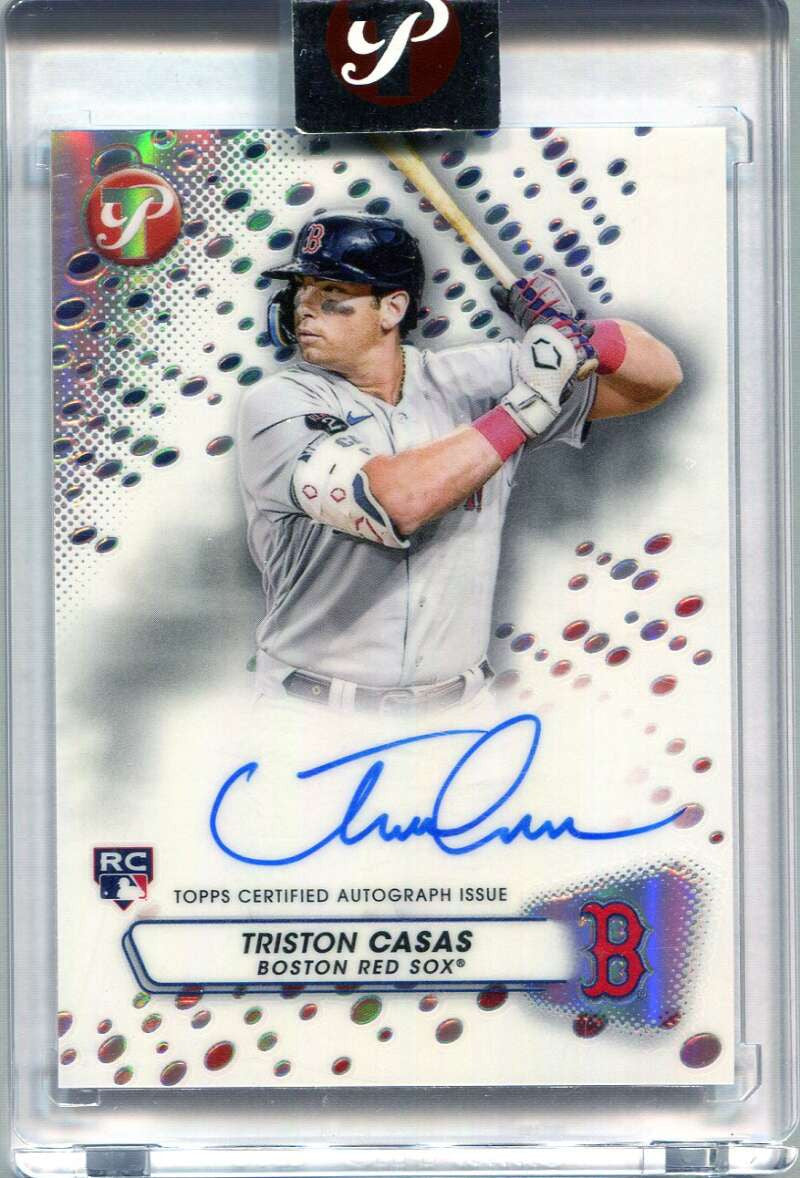 2023 Topps Pristine Autographs PATC Triston Casas Rookie Auto