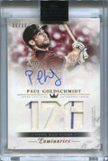 2018 Topps Luminaries Home Run Kings Autograph Paul Goldschmidt Jersey Auto 6/10