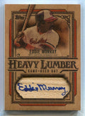 2025 Topps Heavy Lumber Autograph Relics HLAREMU Eddie Murray Bat Auto
