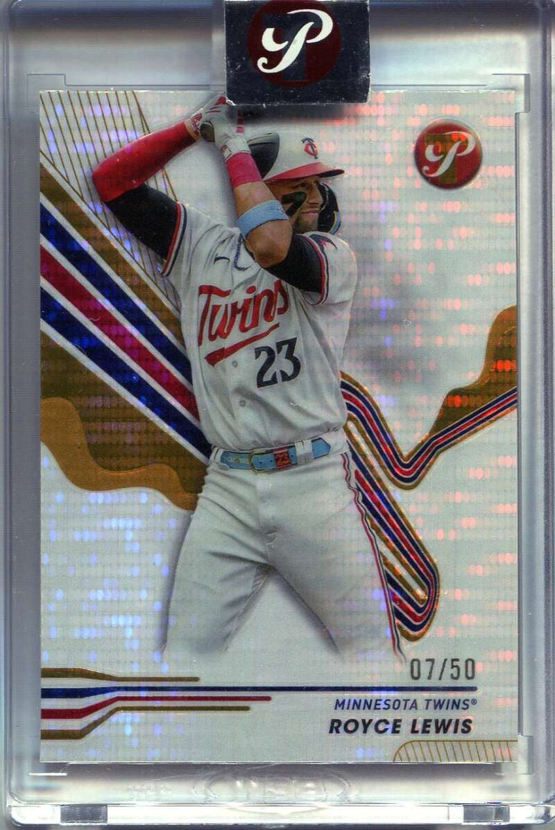 2024 Topps Pristine Gold Pristine Refractor 159 Royce Lewis 7/50