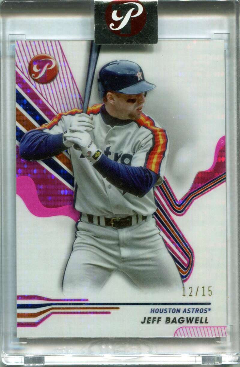 2024 Topps Pristine Pink Pristine Refractor 71 Jeff Bagwell 12/15
