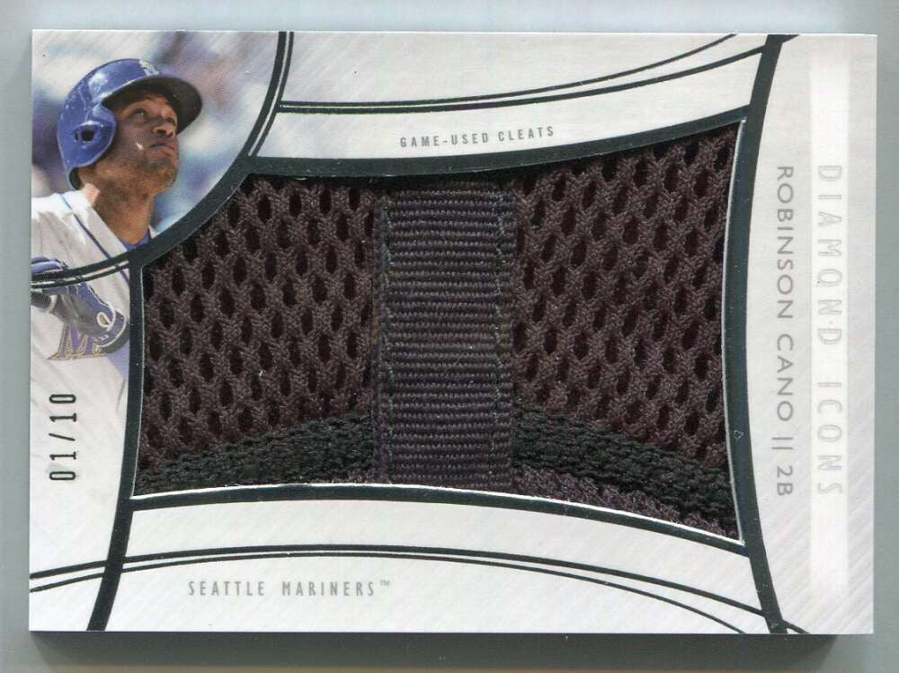 2017 Topps Diamond Icons Primary Pieces Robinson Cano Jumbo Cleat Shoe 1/10
