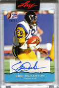 2022 Leaf Pro Set Sports Platinum Blue psaed1 Eric Dickerson Auto 24/25