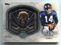 2012 Topps QB Immortals Plaques QIPYAT Y. A. Tittle Medallion 22/50 READ