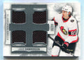 2022-23 The Cup Foundations Jerseys FSA Jake Sanderson Rookie Quad Jersey 30/99