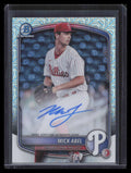 2025 Bowman Chrome Mega Box Prospect Autographs BMAMA Mick Abel Rookie Auto