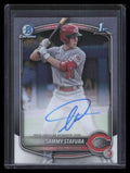 2025 Bowman Chrome Prospect Autographs CPASS Sammy Stafura Rookie Auto F06189